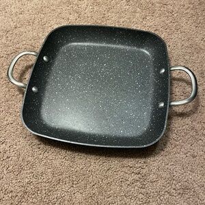 Curtis Stone 11” Square Griddle Pan Dura Pan Nonstick